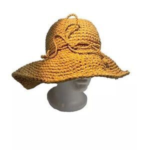 Firenze Italy Seala Straw Hat Vintage